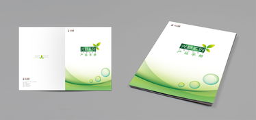 绿色环保打印耗材产品手册封面设计